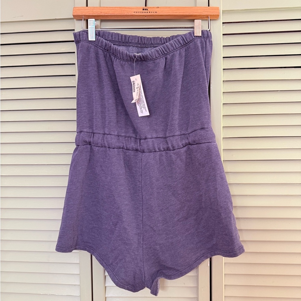 NWT Aeropostale Soft blue romper - Picture 2 of 4